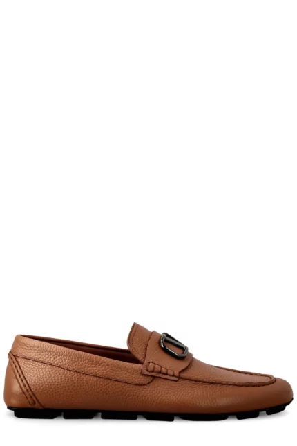 Valentino VLogo Signature Slip-On Loafers