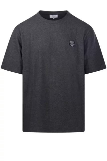 Maison Kitsuné Fox Head Patch Crewneck T-Shirt