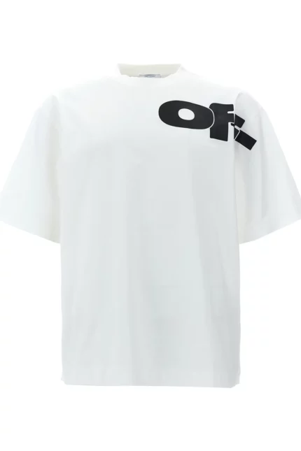Off-White Logo Detailed Crewneck T-Shirt