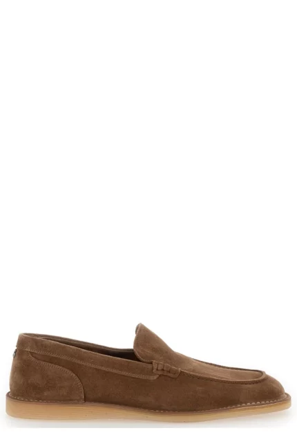 Dolce & Gabbana DG Logo Plaque Loafers