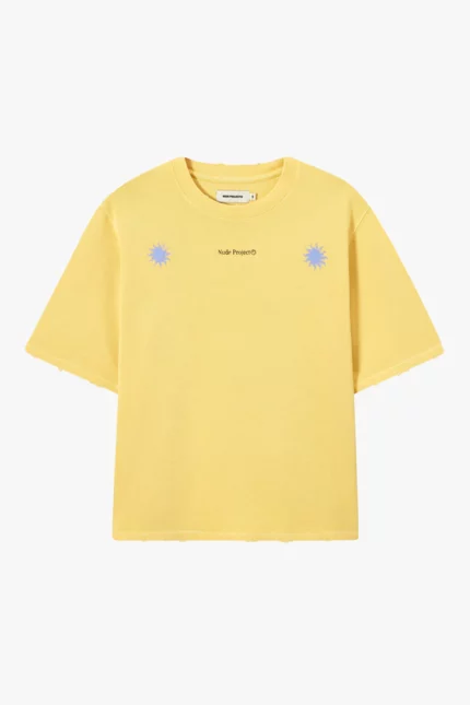 SOLET CROPPED TEE YELLOW