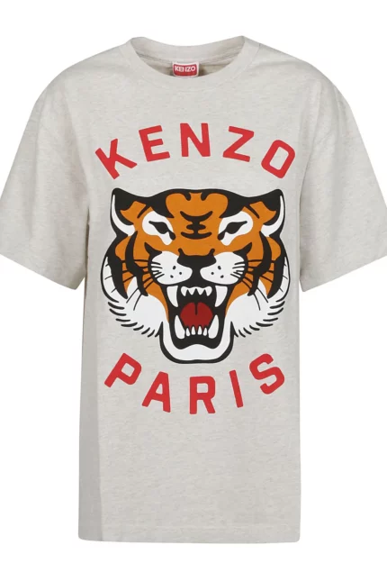 Kenzo Tiger Printed Crewneck T-Shirt