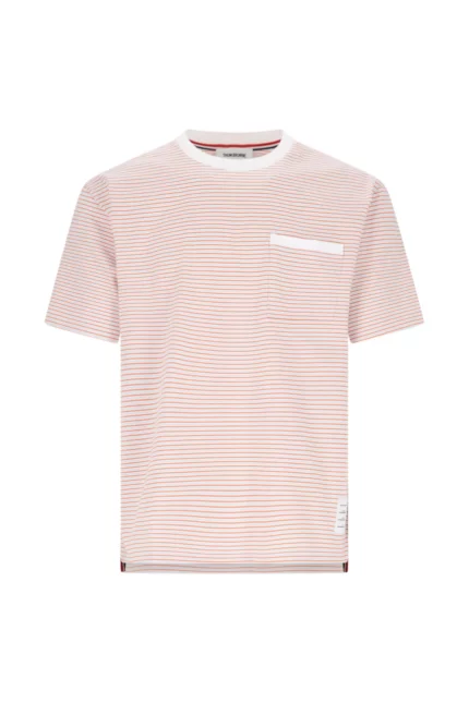 Thom Browne Striped Crewneck T-Shirt