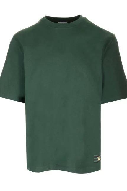 Burberry EKD Logo-Patch Crewneck T-Shirt