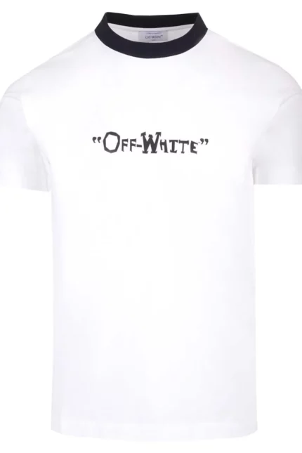 Off-White Logo Printed Crewneck T-Shirt
