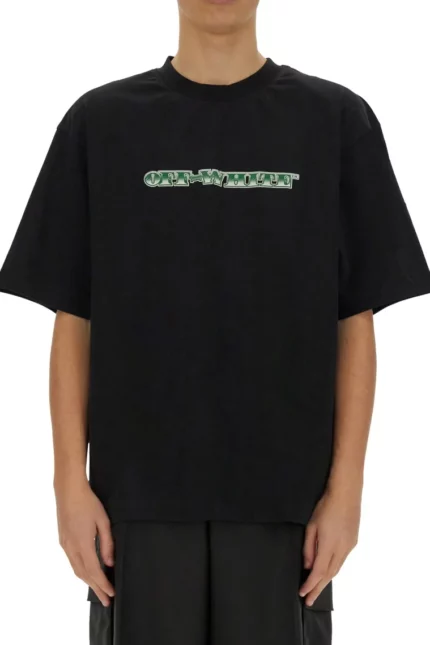 Off-White Cash Arrow Skate Crewneck T-Shirt
