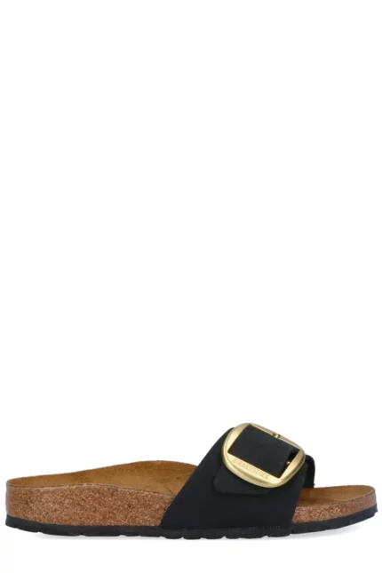 Birkenstock Madrid Buckle-Detailed Slip-On Sandals