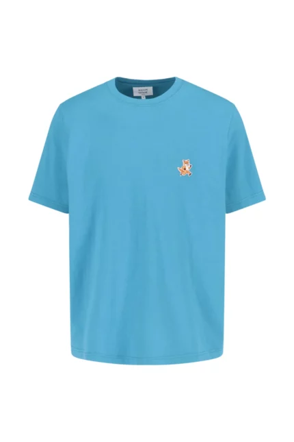 Maison Kitsuné Speedy Fox Patch Crewneck T-Shirt