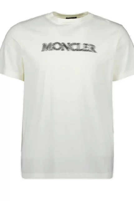Moncler Logo Printed Crewneck T-Shirt