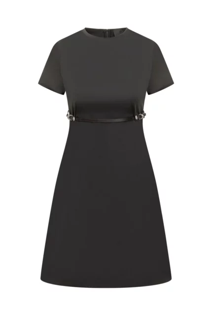 Givenchy Voyou Short-Sleeved Midi Dress