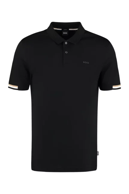 Boss Hugo Boss Rubberized Logo Regular-Fit Polo Shirt