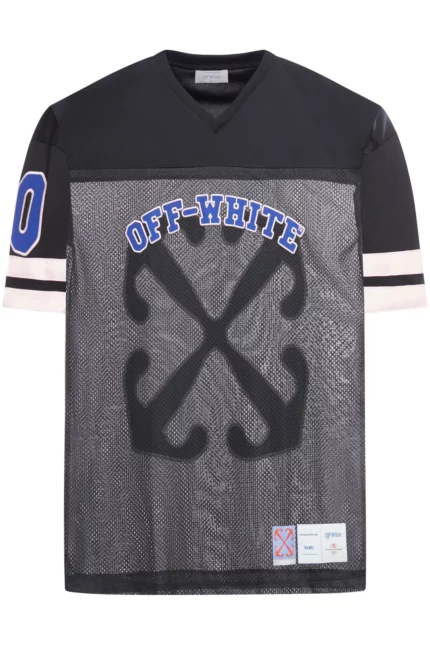 Off-White Logo Embroidered Crewneck T-Shirt