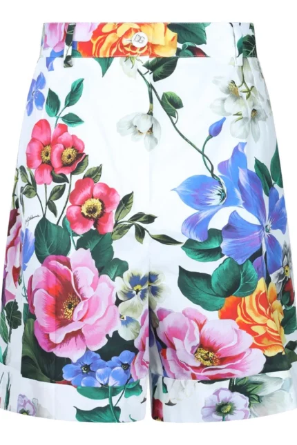 Dolce & Gabbana Floral Printed Shorts