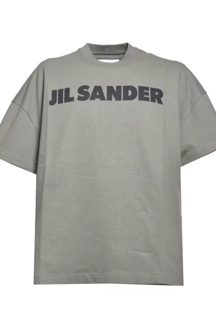 Jil Sander Logo Printed Crewneck T-Shirt