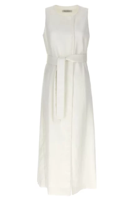 Max Mara Aureo Wrap Midi Dress