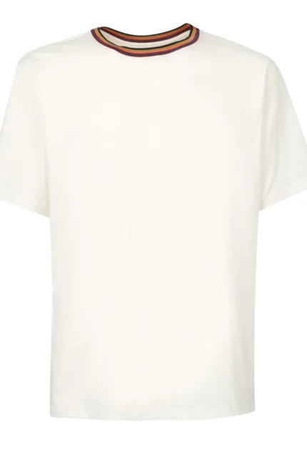 Paul Smith Artist Stripe Collar T-Shirt