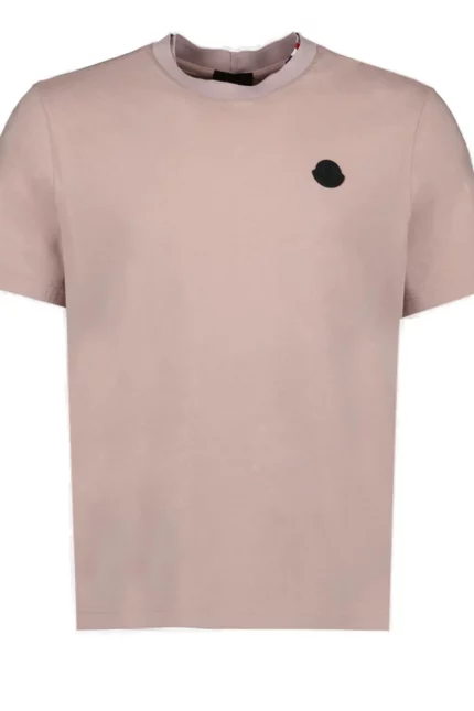 Moncler Logo Patch Crewneck T-Shirt
