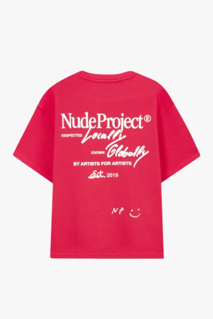 GLOBAL SOON TEE RASPBERRY