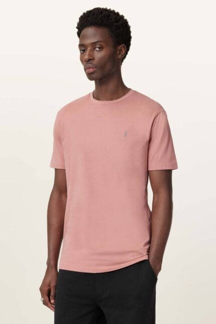 Brace Brushed Cotton Crew Neck T-Shirt
