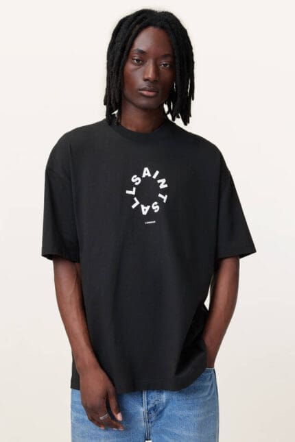 Tierra Oversized Crew Neck Logo Sweatshirt