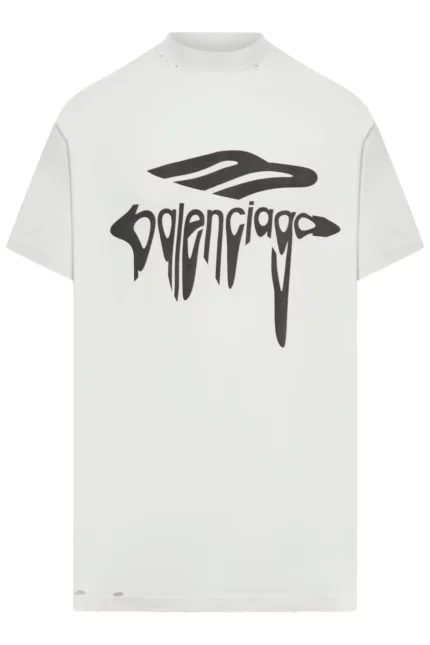 Balenciaga 3b Liquefied Oversized T-Shirt