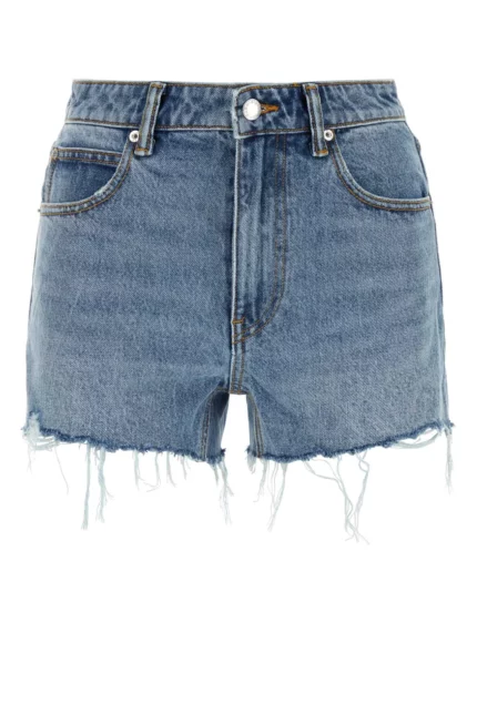 Alexander Wang Bite Denim Shorts