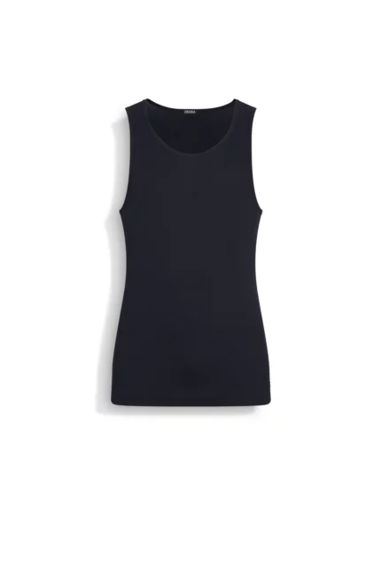 Zegna Crewneck Tank Top