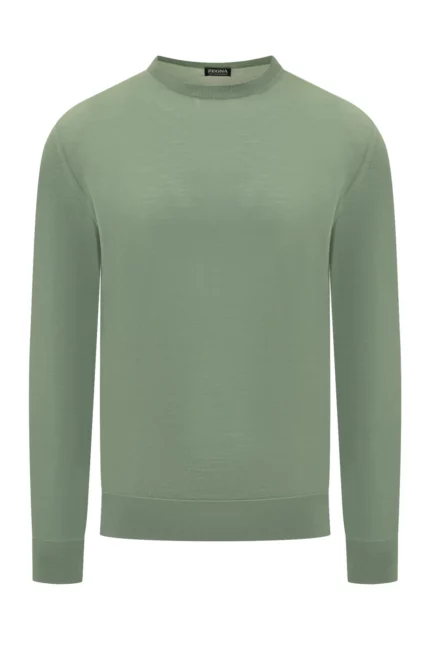 Zegna Long Sleeeved Crewneck T-Shirt