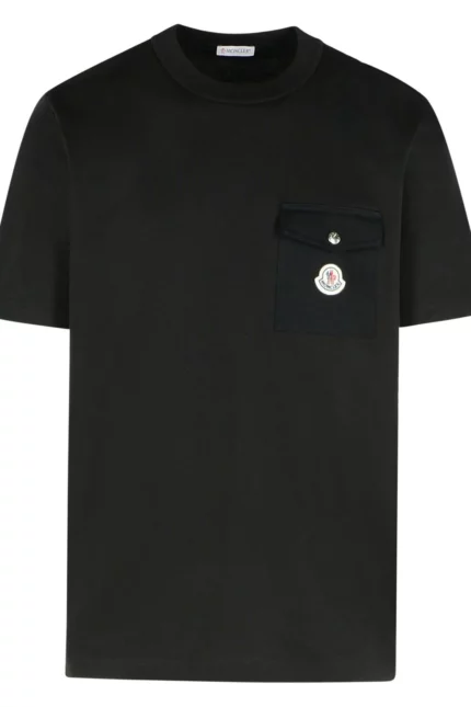 Moncler Pocket Detailed Crewneck T-Shirt