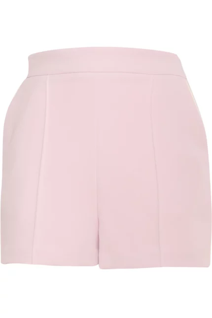 Elisabetta Franchi Contrasted Piping Crêpe Shorts