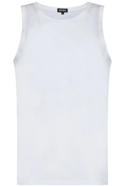 Zegna Sleeveless Crewneck Tank Top