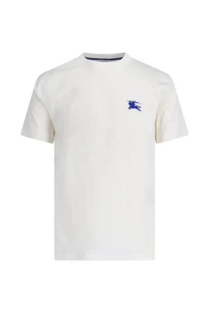 Burberry Equestrian Knight-Embroidered Crewneck T-Shirt