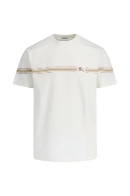 Burberry Striped Crewneck T-Shirt