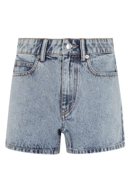 Alexander Wang High-Waisted Denim Shorts