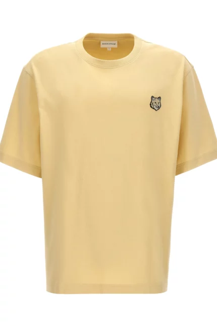 Maison Kitsuné Bold Fox Head Patch Crewneck T-Shirt