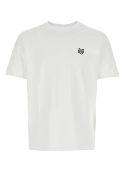 Maison Kitsuné Fox Head Patch Crewneck T-Shirt