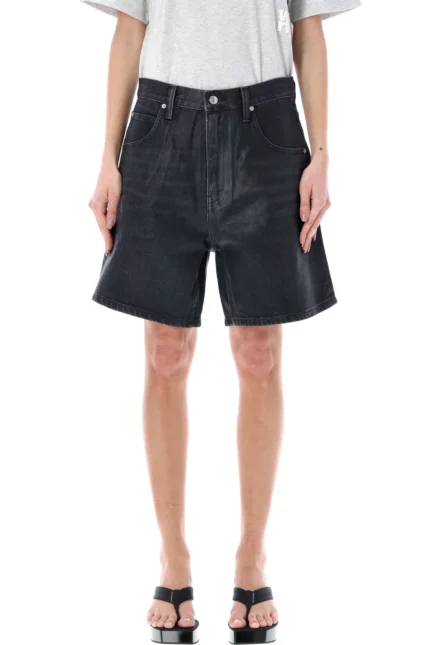 Alexander Wang Knee-Length Denim Shorts