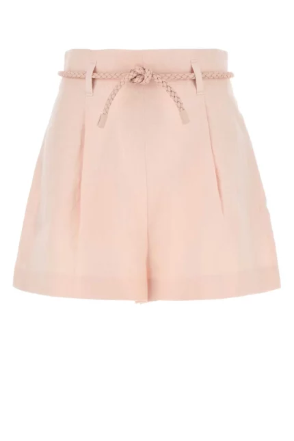 Zimmermann Crush Tuck Shorts