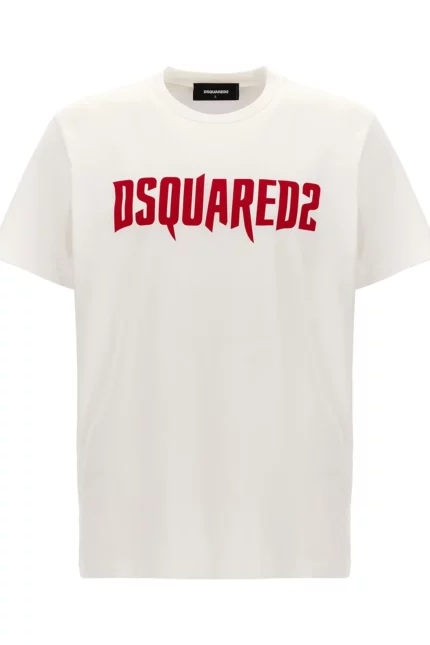 Dsquared2 Logo Printed Crewneck T-Shirt