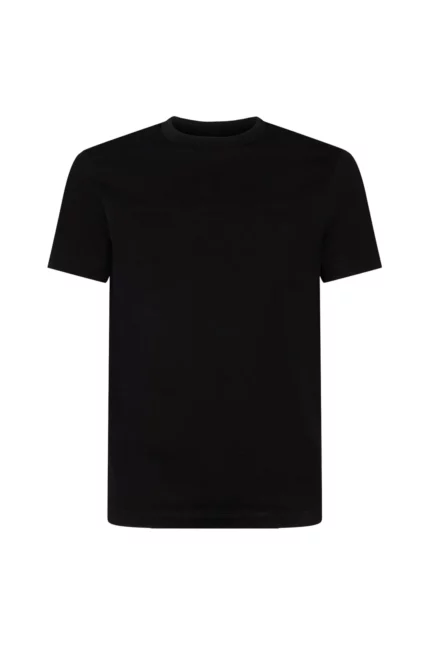 Emporio Armani Logo Jacquard Crewneck T-Shirt