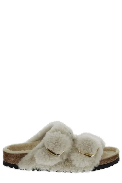 Birkenstock Buckle Detailed Slip-On Sandals