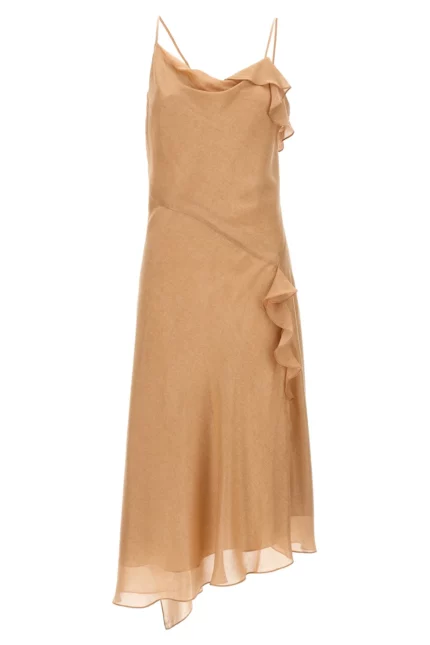 Victoria Beckham Asymmetric Cami Slip Dress