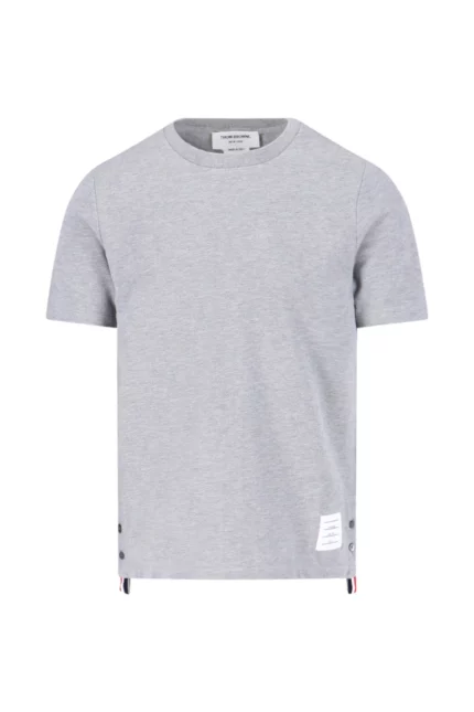 Thom Browne RWB Striped Crewneck T-Shirt
