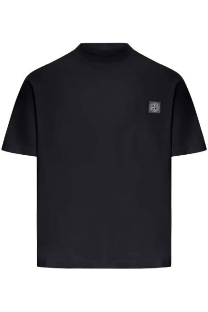 Stone Island Logo Patch Short-Sleeved T-Shirt