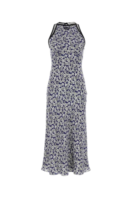 Miu Miu Floral-Printed Dress