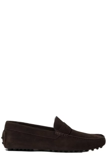 Scarosso Michael Almond Toe Loafers