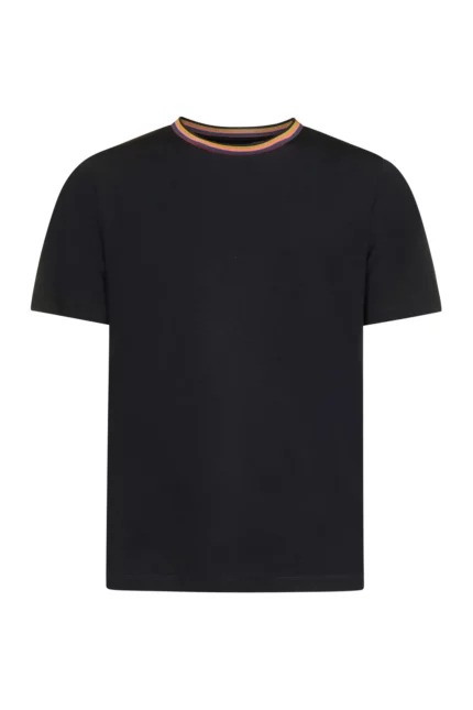 Paul Smith Artist Stripe Collar T-Shirt