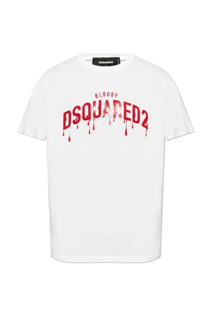 Dsquared2 Logo-Printed Crewneck T-Shirt