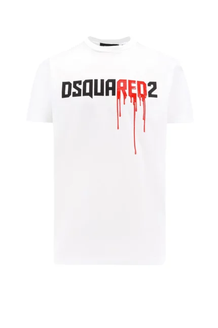 Dsquared2 Logo Printed Crewneck T-Shirt