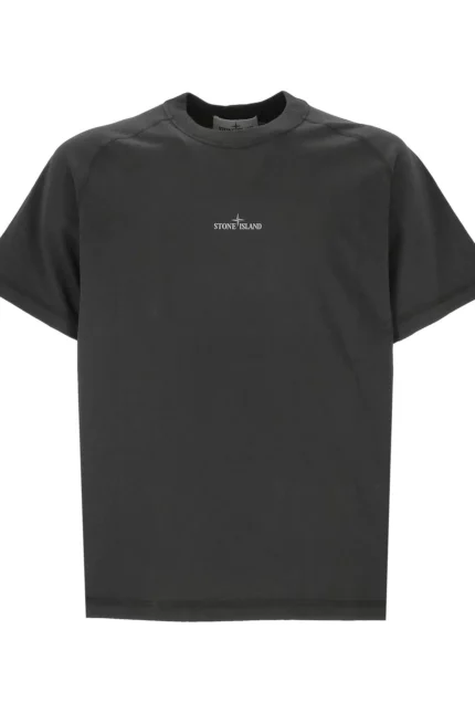 Stone Island Compass Printed Crewneck T-Shirt